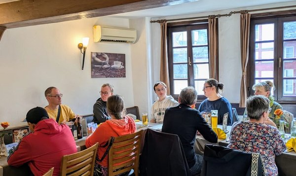 In der Pizzeria