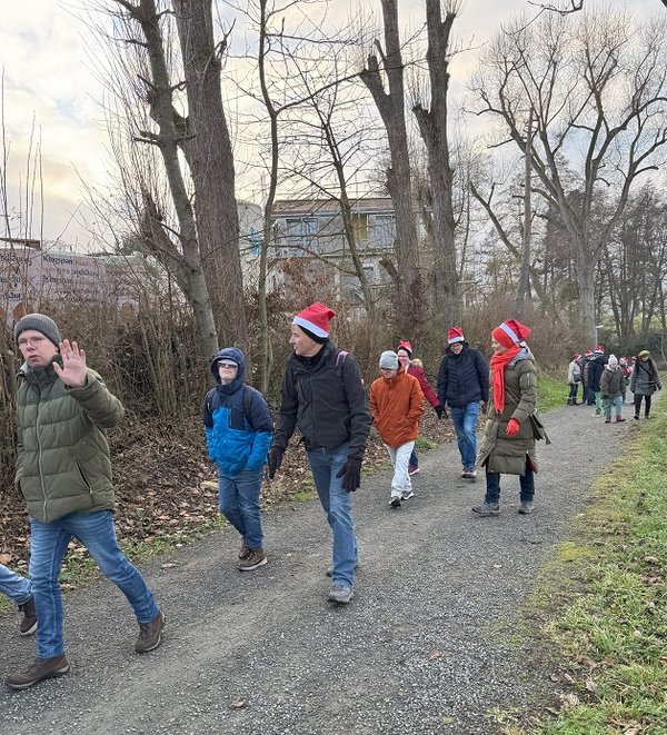 Unterwegs auf dem Krippenweg