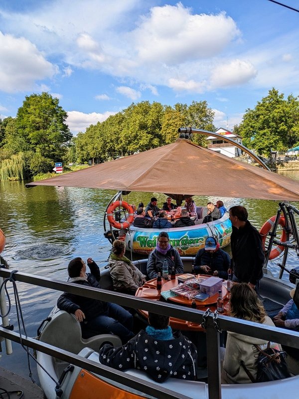 Auf der Lahn
